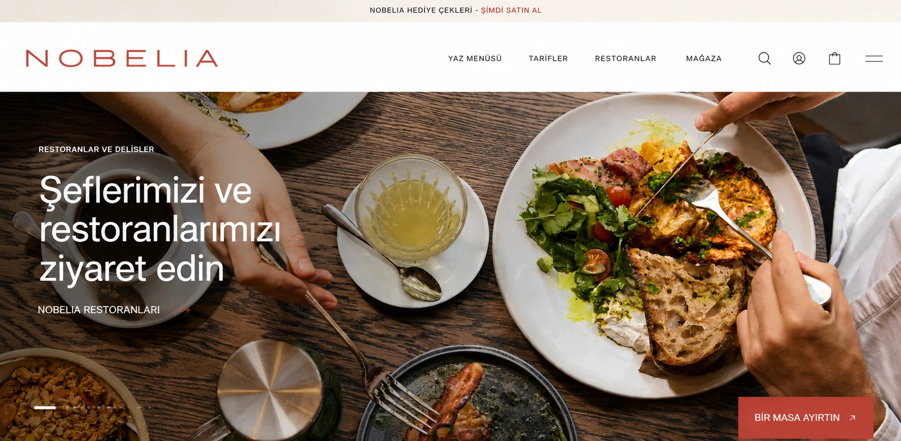 Modern Restoran Web Tasarımı