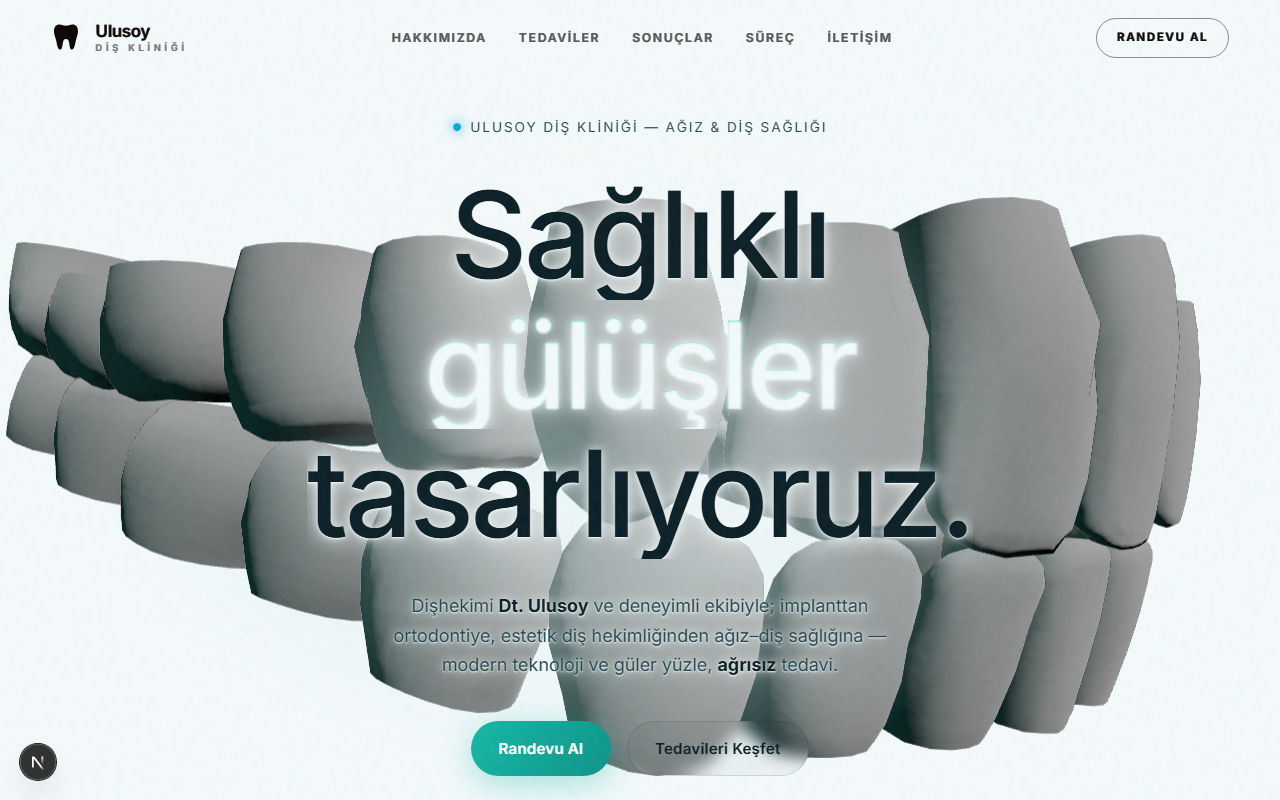 Ulusoy Diş Kliniği Demosu
